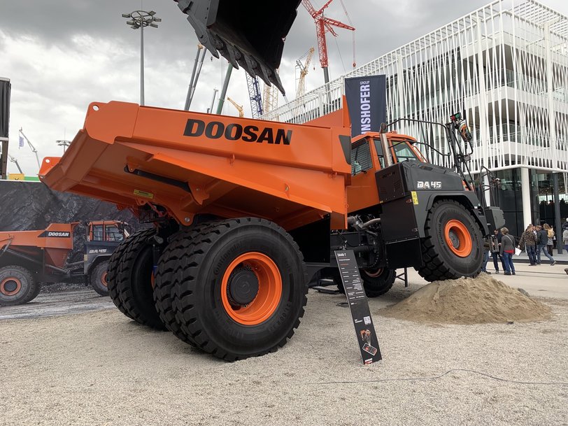 Doosan Machinery Premieres at Bauma 2022
